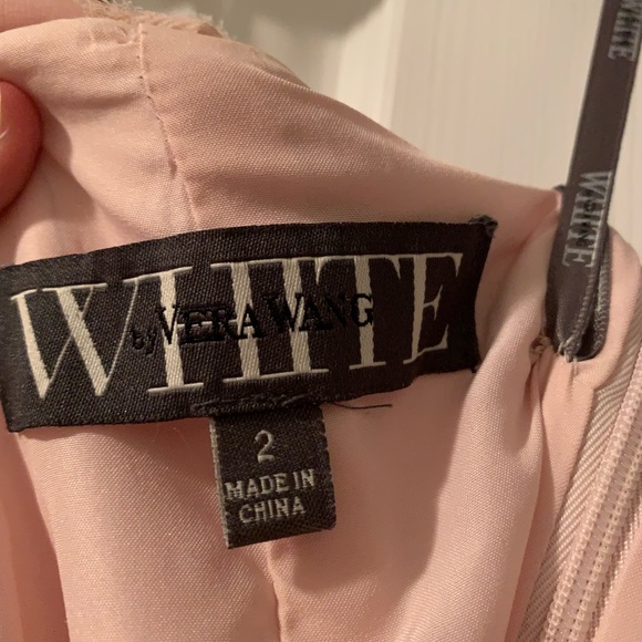 White by Vera Wang Strapless Ruffle Dress - Picture 4 of 5